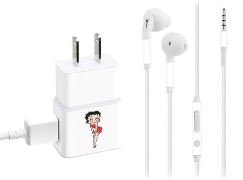 Betty Boop Pose Phone Charger Skin